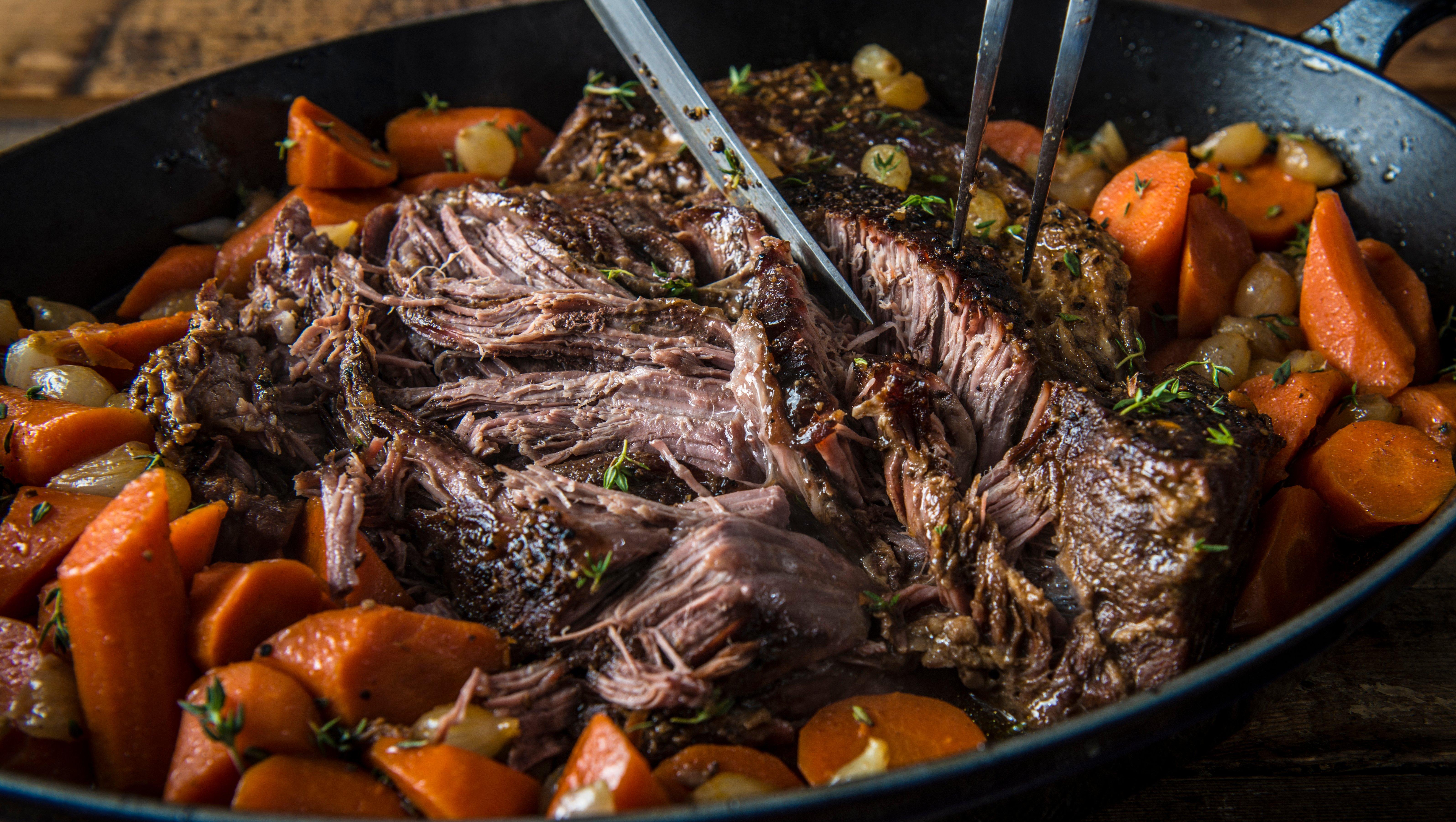 Smoked Pot Roast Recipe Traeger Grills